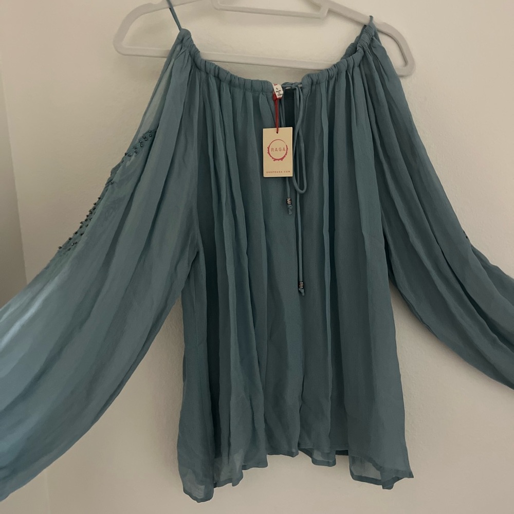 Raga blue blouse L